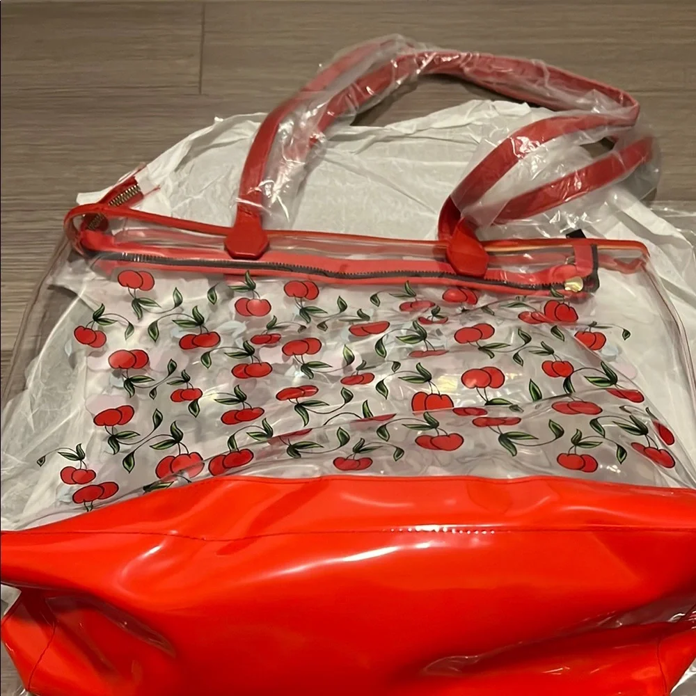 Ed Hardy clear tote